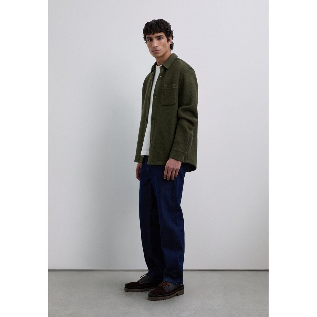 SCALPERS - Sobrecamisa Lana Bolsillos