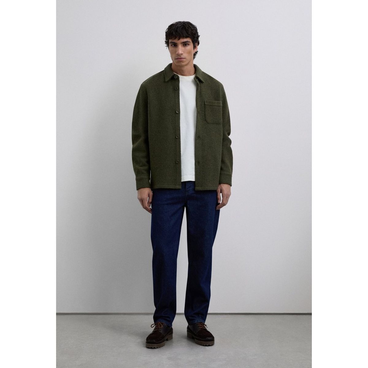 SCALPERS - Sobrecamisa Lana Bolsillos