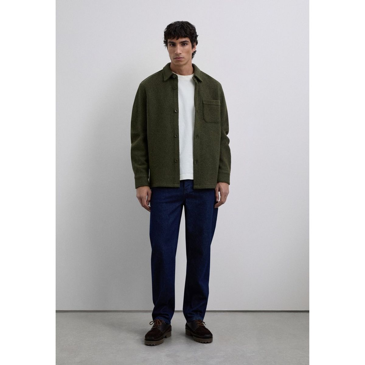 SCALPERS - Sobrecamisa Lana Bolsillos