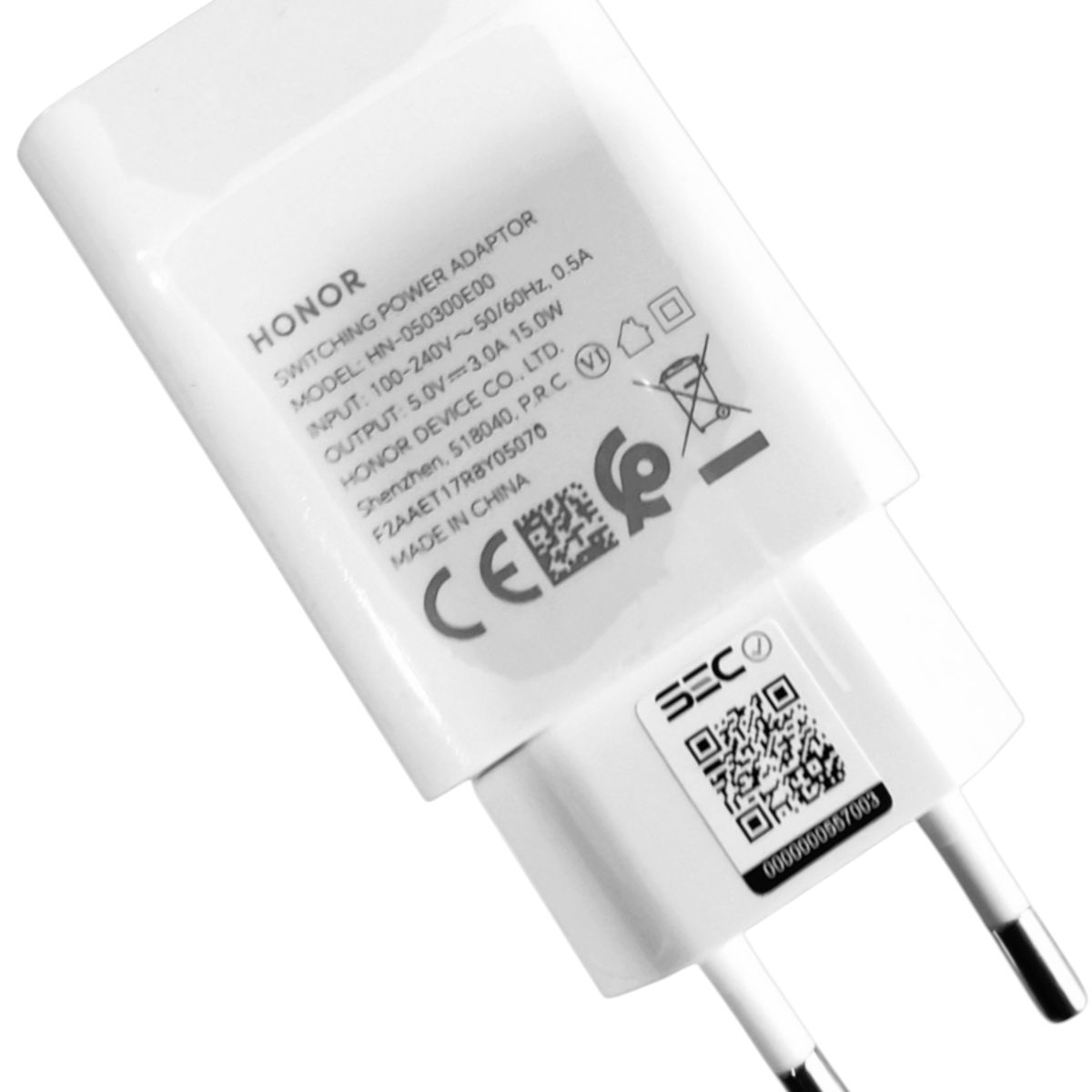 HONOR - Cargador Honor 15w + Cable Usb Typo C - Original
