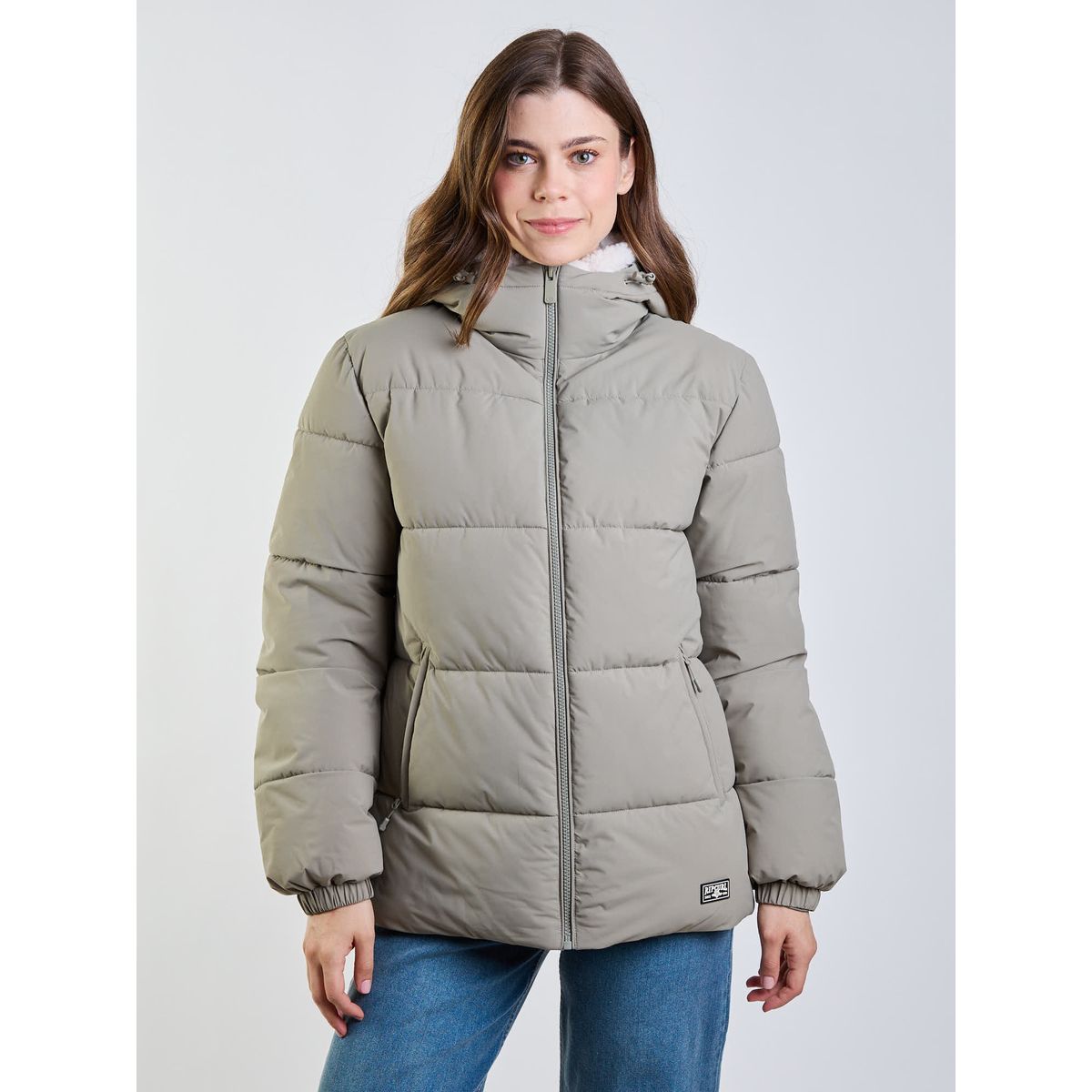 RIP CURL - Parka Coral Rose Verde Mujer Rip Curl
