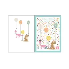 GENERICO - Tarjeta de felicitación dinosaurio 12x17cm