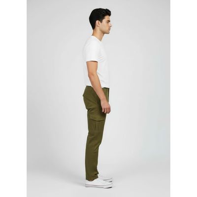 Imagen 2 del producto Pantalon Hombre Ajustable Elasticado Con Puño Bolsillos Cargo A501