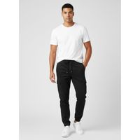 Pantalon Hombre Ajustable Elasticado Con Puño Bolsillos Cargo A501