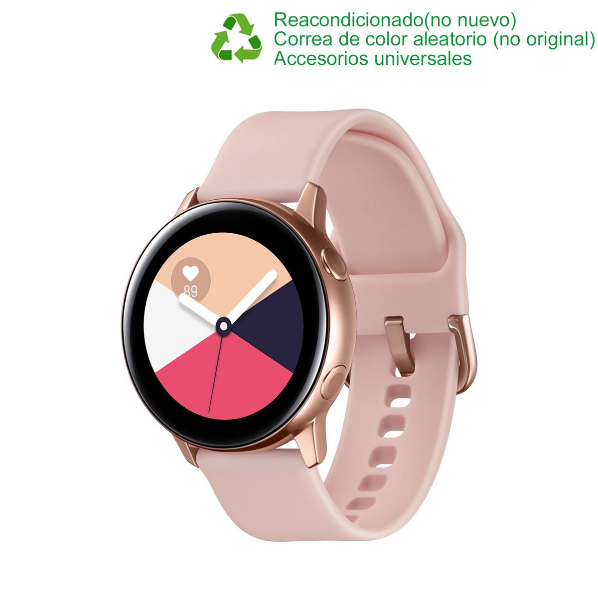 SAMSUNG - Samsung Galaxy Watch Active 1 40mm Bluetooth Dorado Reacondicionado SemiNuevo