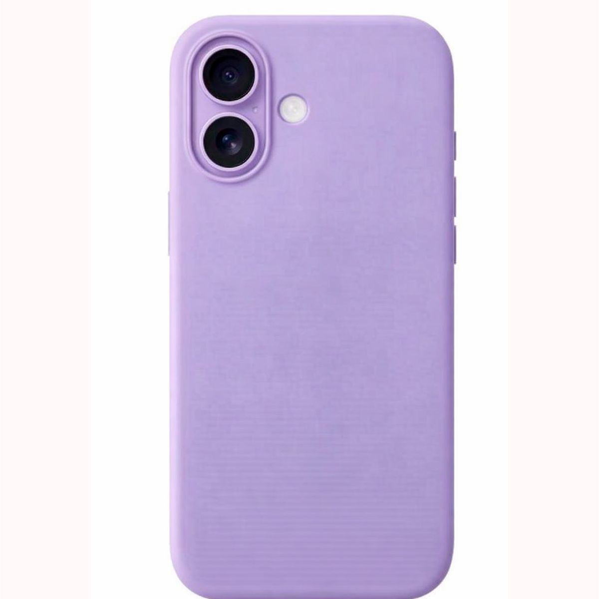 GENERICO - Carcasa protectora silicone Iphone 17 lila
