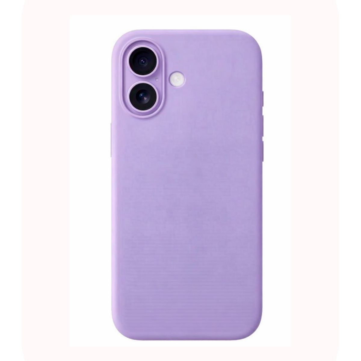 GENERICO - Carcasa protectora silicone Iphone 17 lila