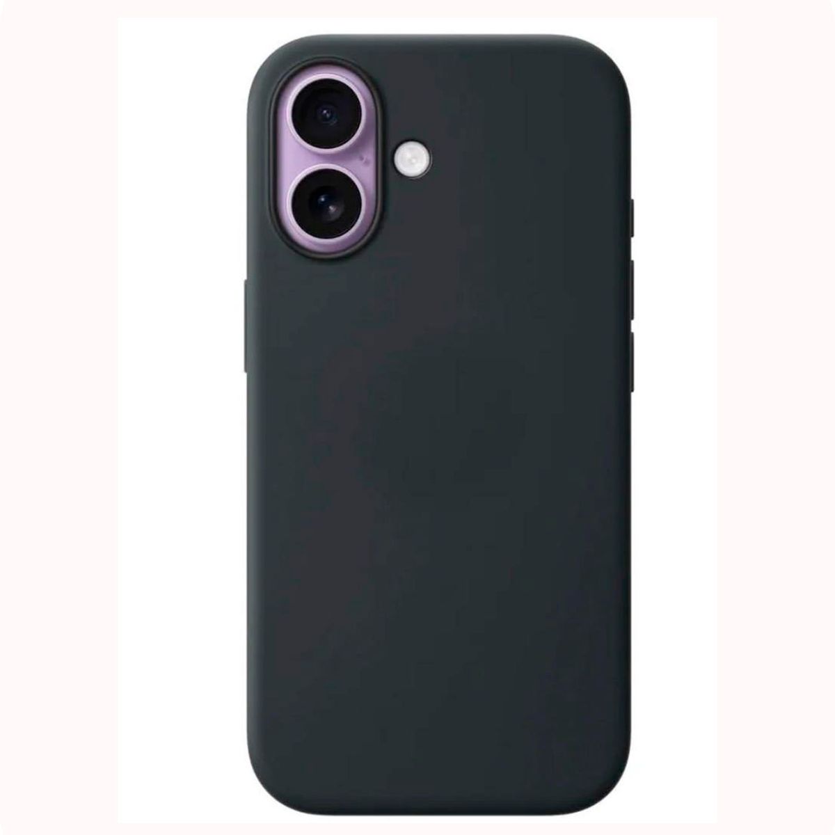 GENERICO - Carcasa protectora silicone Iphone 17 negro