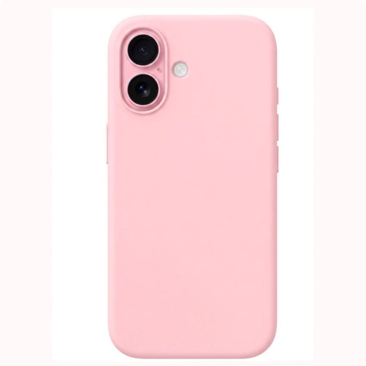 GENERICO - Carcasa protectora silicone Iphone 17 rosa