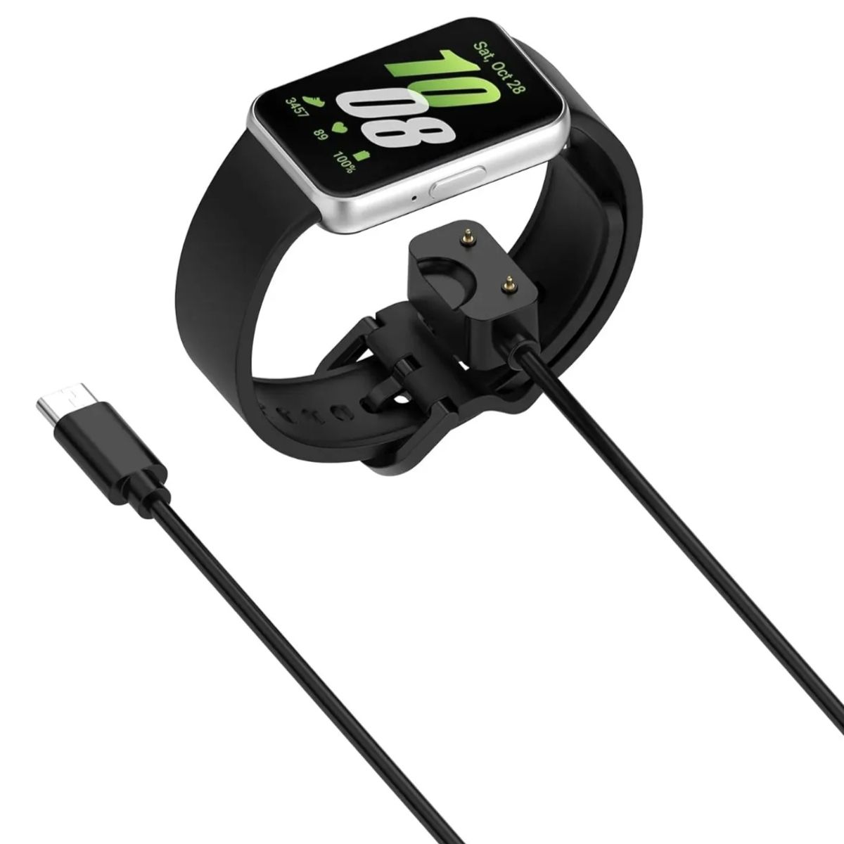 GENERICO - Cargador De Reloj Para Samsung Galaxy Fit Tipo C - 1 metro