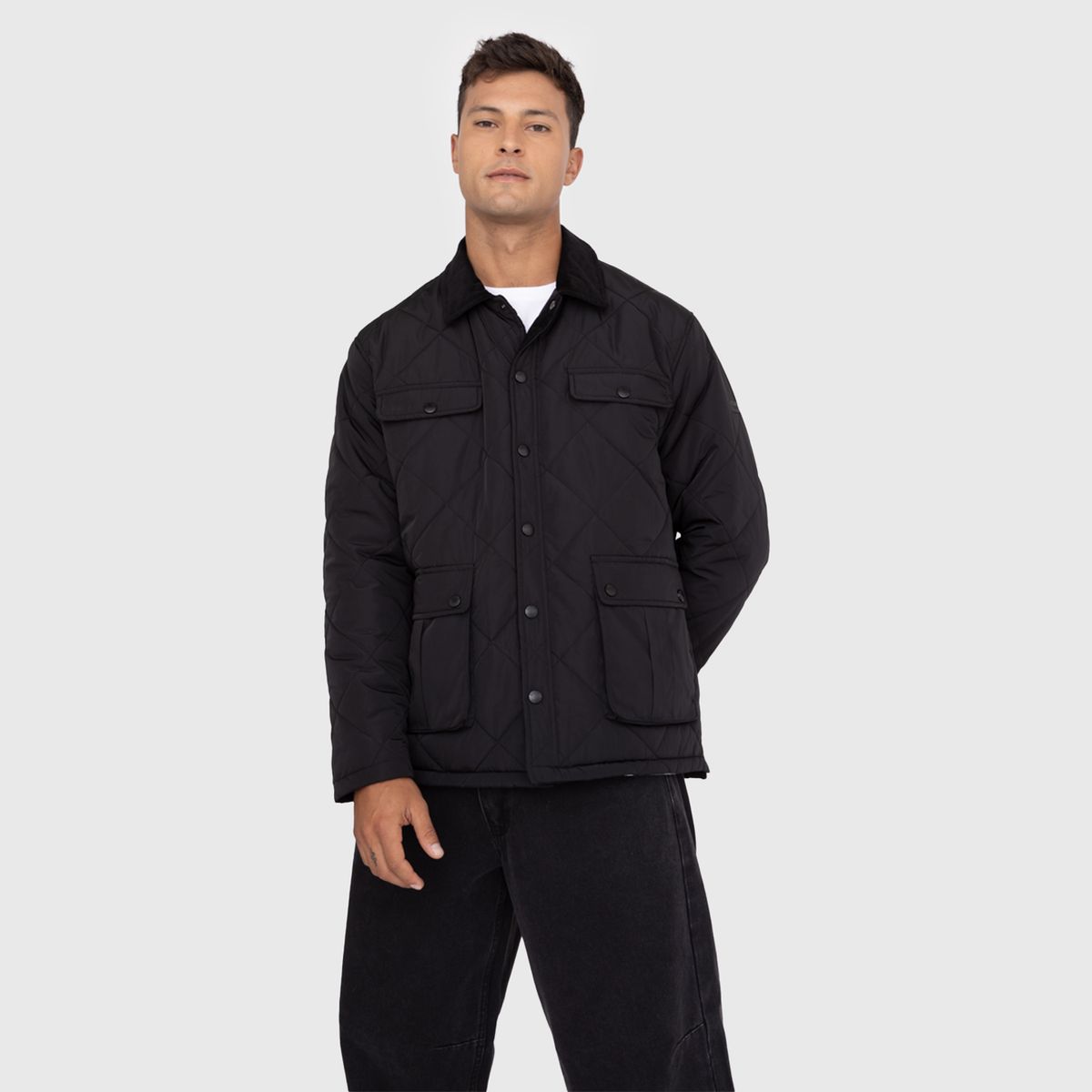 BLACK - Chaqueta Briton Black Black Bubba