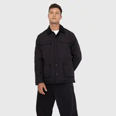 BLACK - Chaqueta Briton Black Bubba