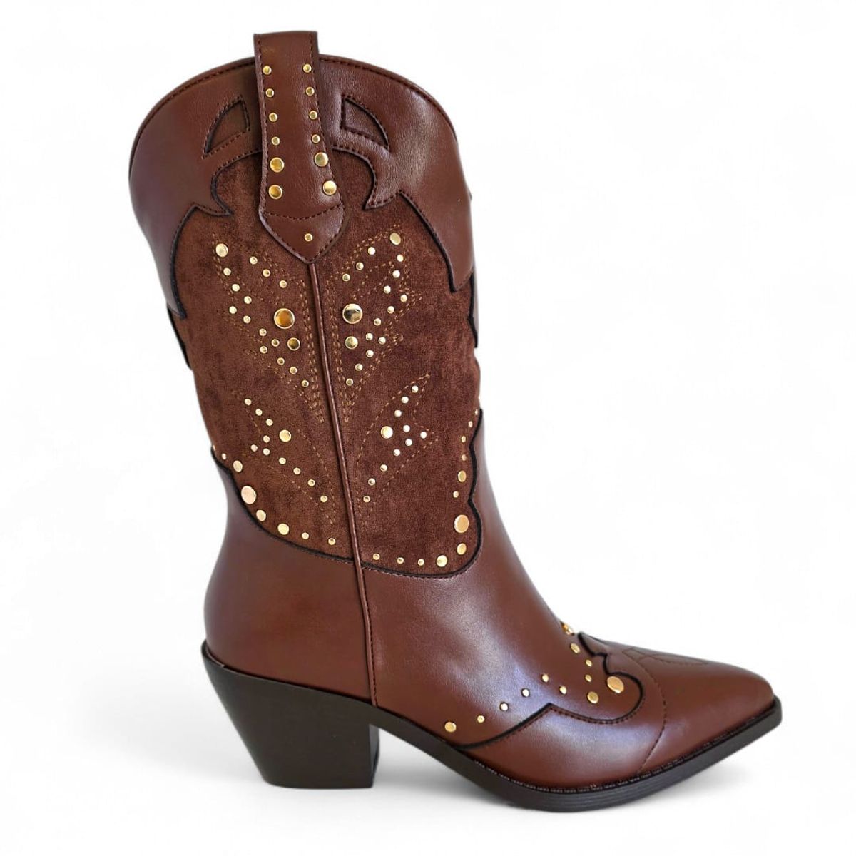 VIA UNO - Bota Mujer Via Uno WestWinter Montana Marron