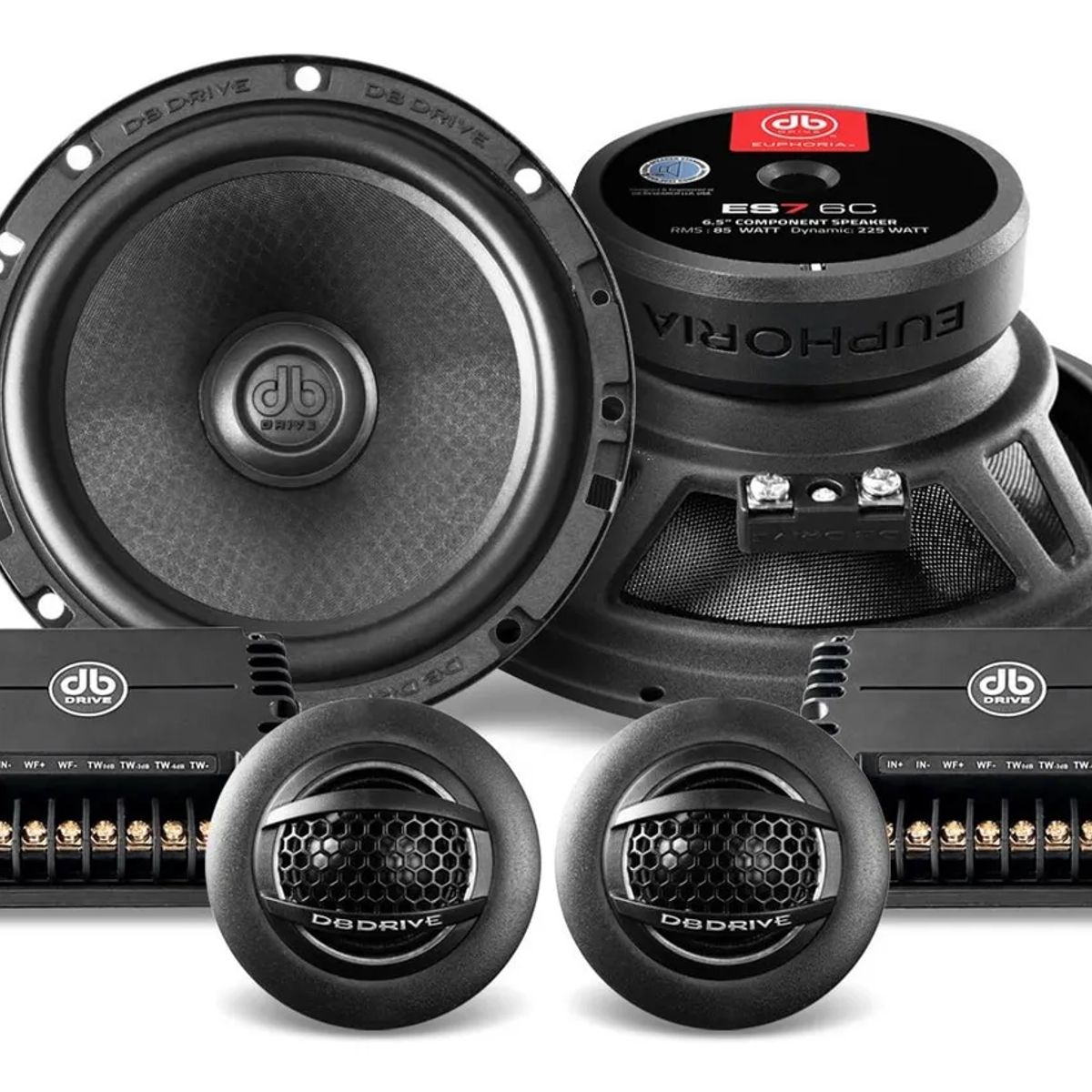 DB DRIVE - Parlantes Componentes DB Drive ES7-6C • 225W • 85W RMS