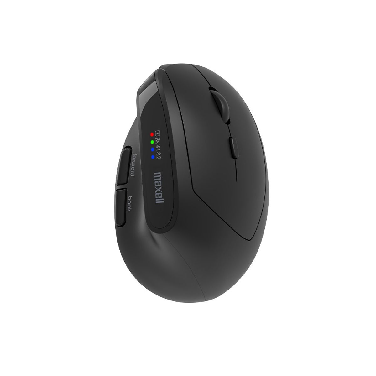 MAXELL - Mouse Vertical Bluetooth Ergonómico Maxell 2400 DPI  Inalámbrico Negro