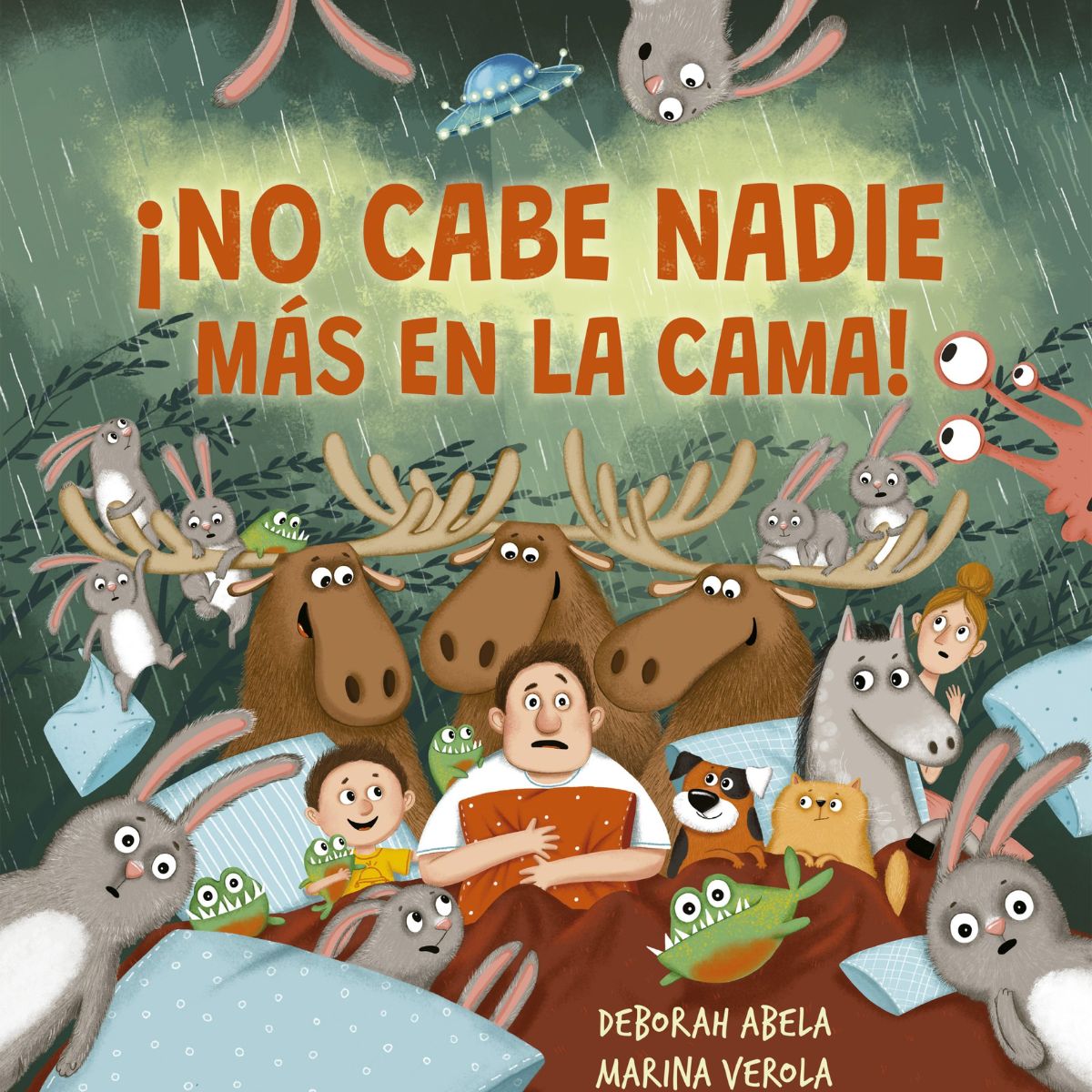 EDICIONES OBELISCO - ¡No cabe nadie más en la cama!