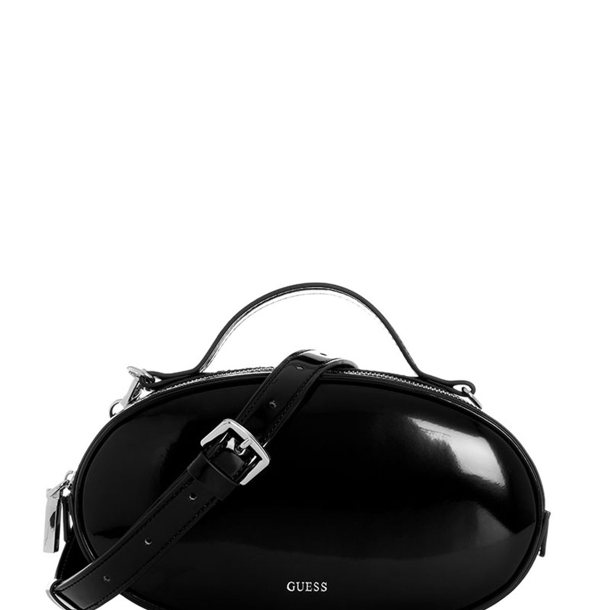 GUESS - Mini Cartera Dali Mini Crossbody Negro