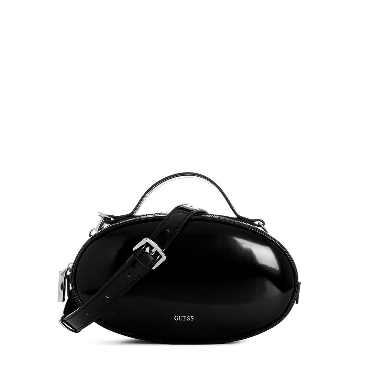 GUESS - Mini Cartera Dali Mini Crossbody Negro