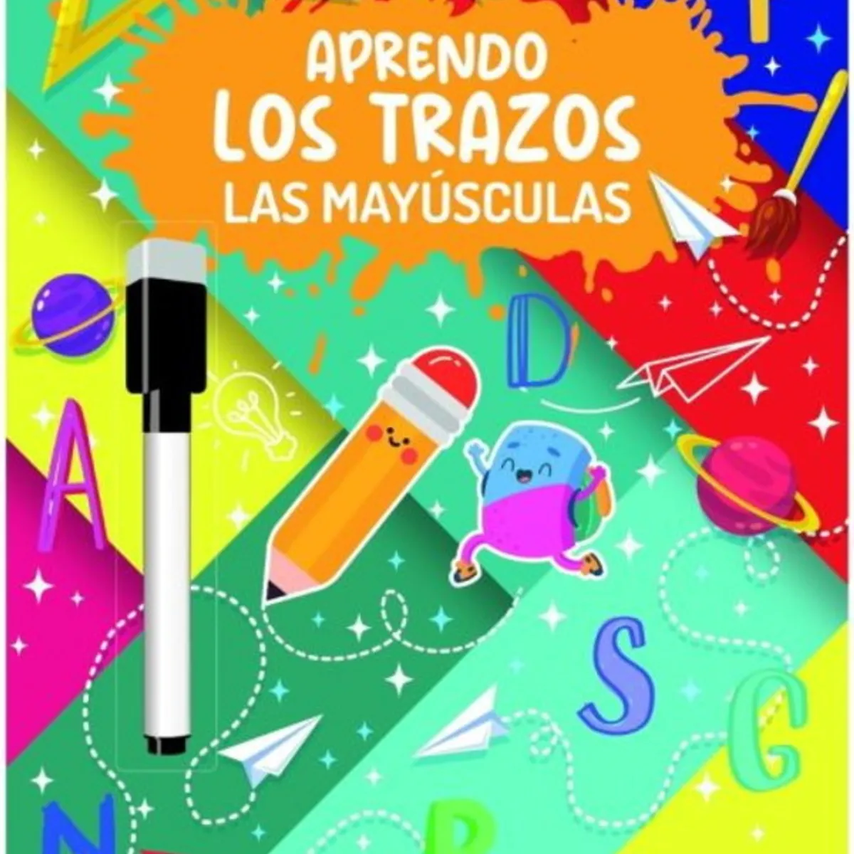 ANTARTICA LIBROS - Aprendo Los Trazos. Las Mayusculas