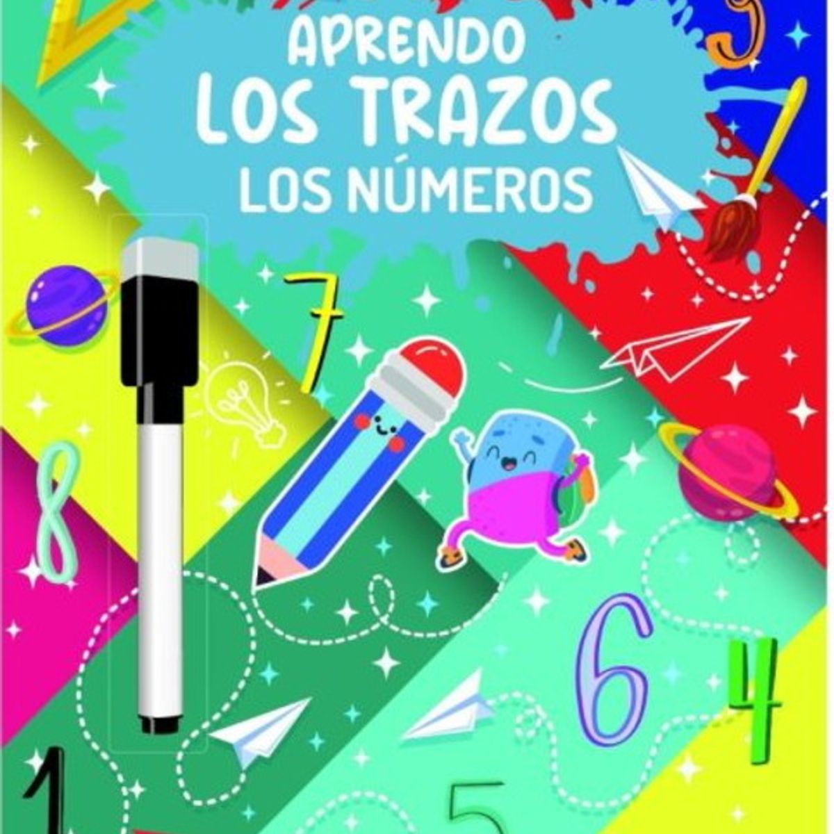 ANTARTICA LIBROS - Aprendo Los Trazos. Los Numeros