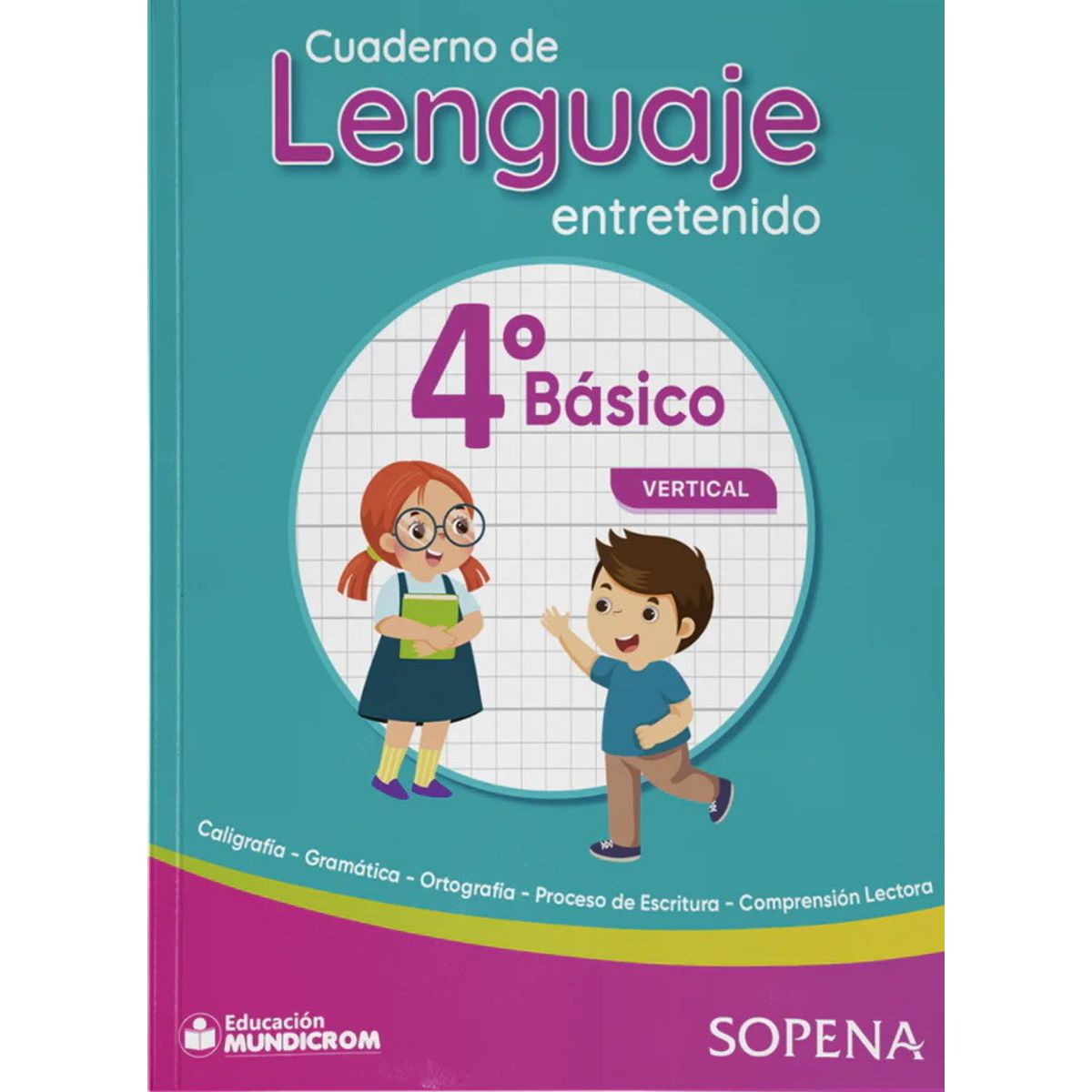 ANTARTICA LIBROS - Cuaderno Lenguaje 4° Basico Vertical