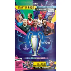 ANTARTICA LIBROS - Topps UEFA Champions League 20252026 Starte Pack Album