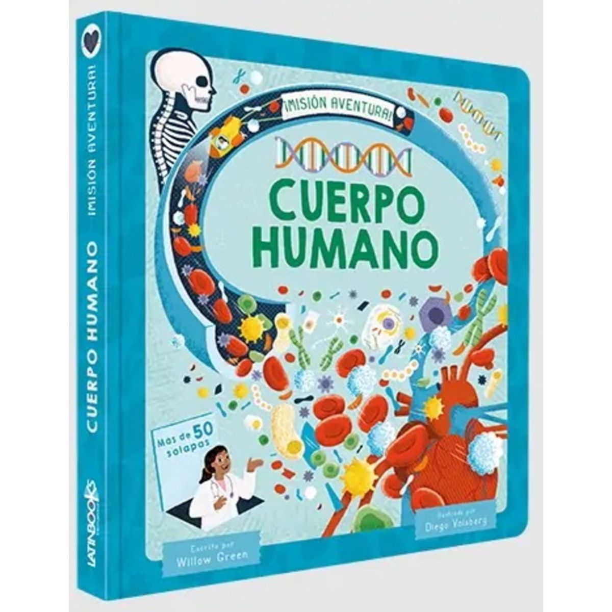 ANTARTICA LIBROS - El Cuerpo Humano ¡Mision Aventura