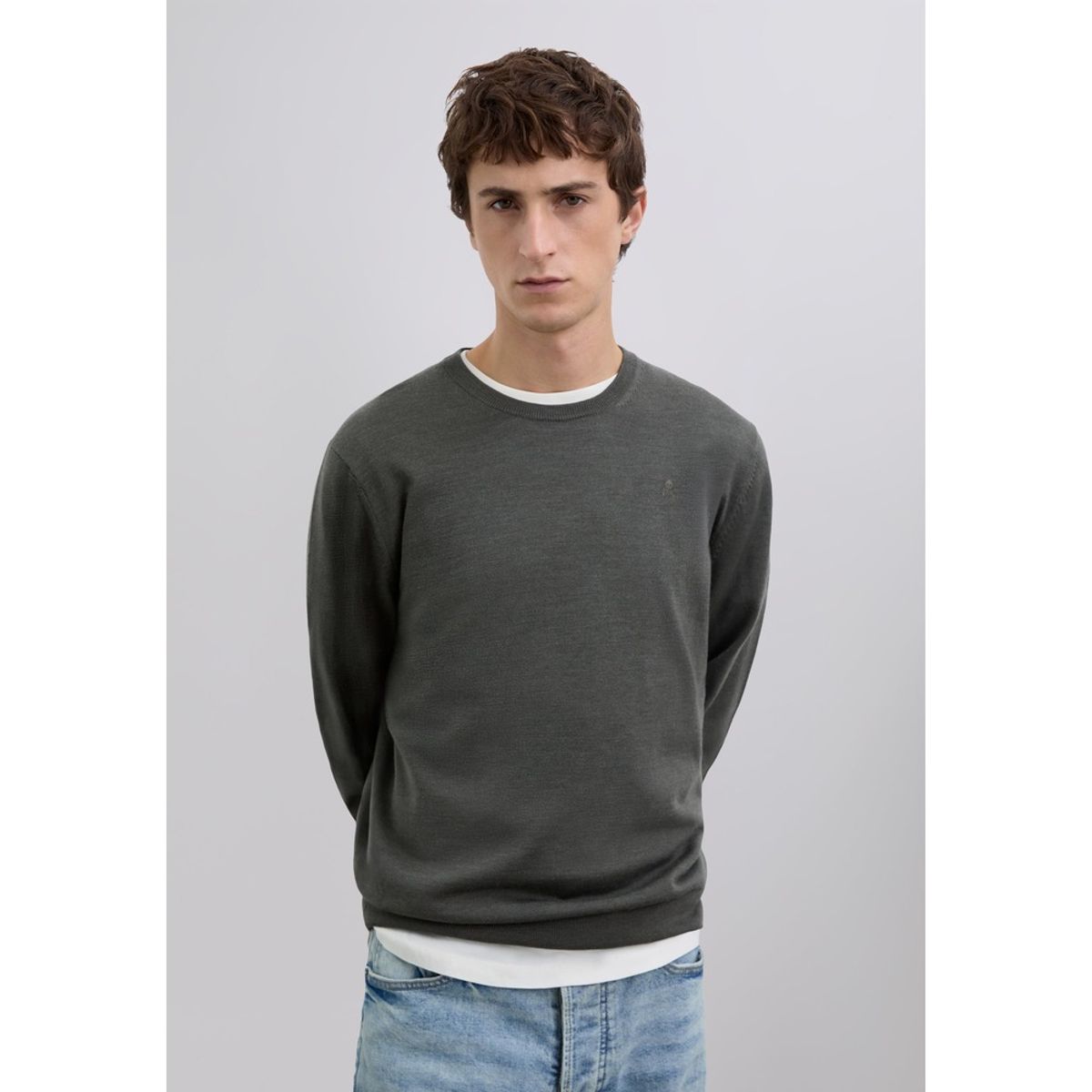 SCALPERS - Jersey Bordado Lana Merino