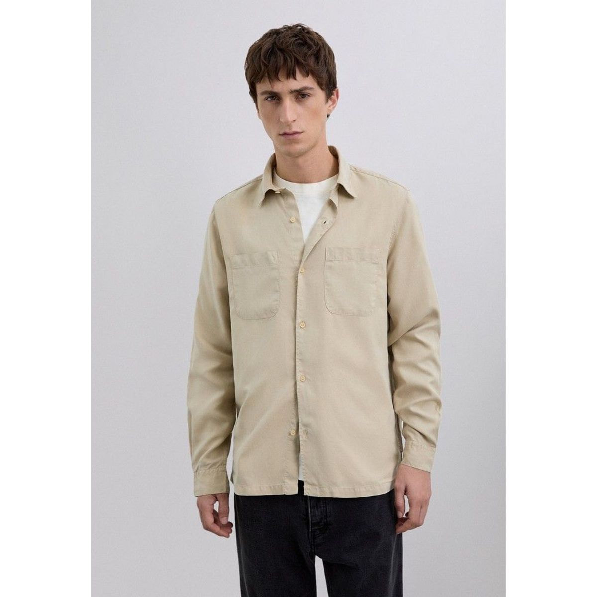 SCALPERS - Camisa Slim Fit Algodón
