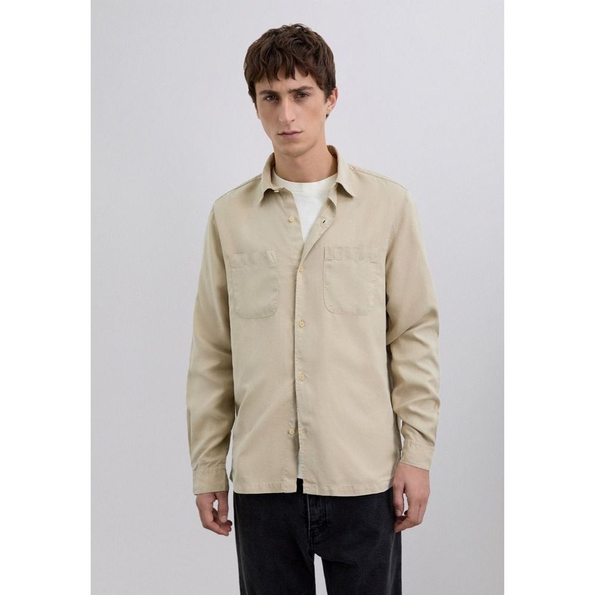 SCALPERS - Camisa Slim Fit Algodón