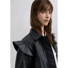 SCALPERS - Chaqueta Bomber Volantes Piel