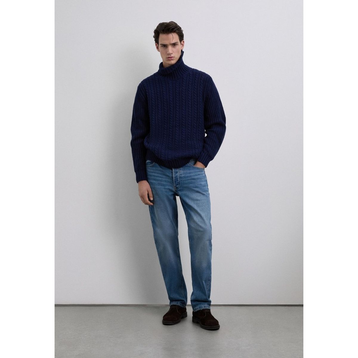 SCALPERS - Jersey Cuello Alto Trenzado