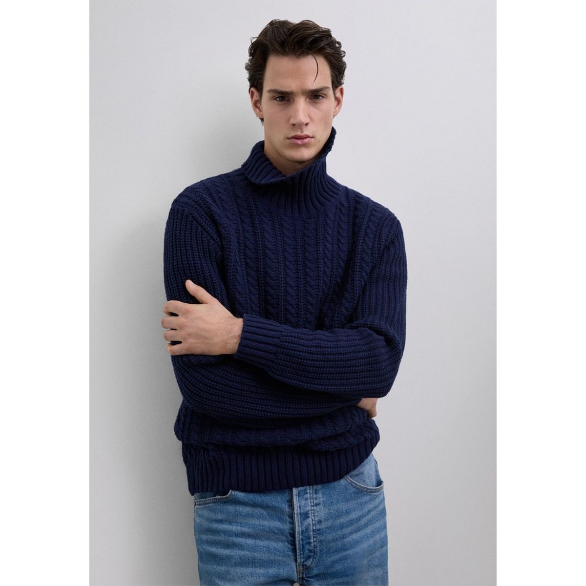 SCALPERS - Jersey Cuello Alto Trenzado