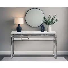 MSA MUEBLES SANTA ANA - Arrimo aparador Mármol White