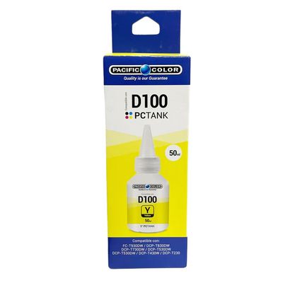 Pacific Color Tinta D100 Pctank - Amarilla -