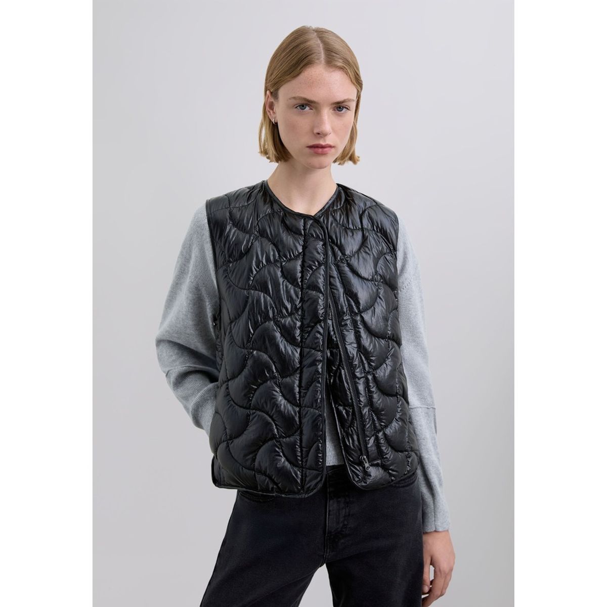 SCALPERS - Chaleco Acolchado Costuras