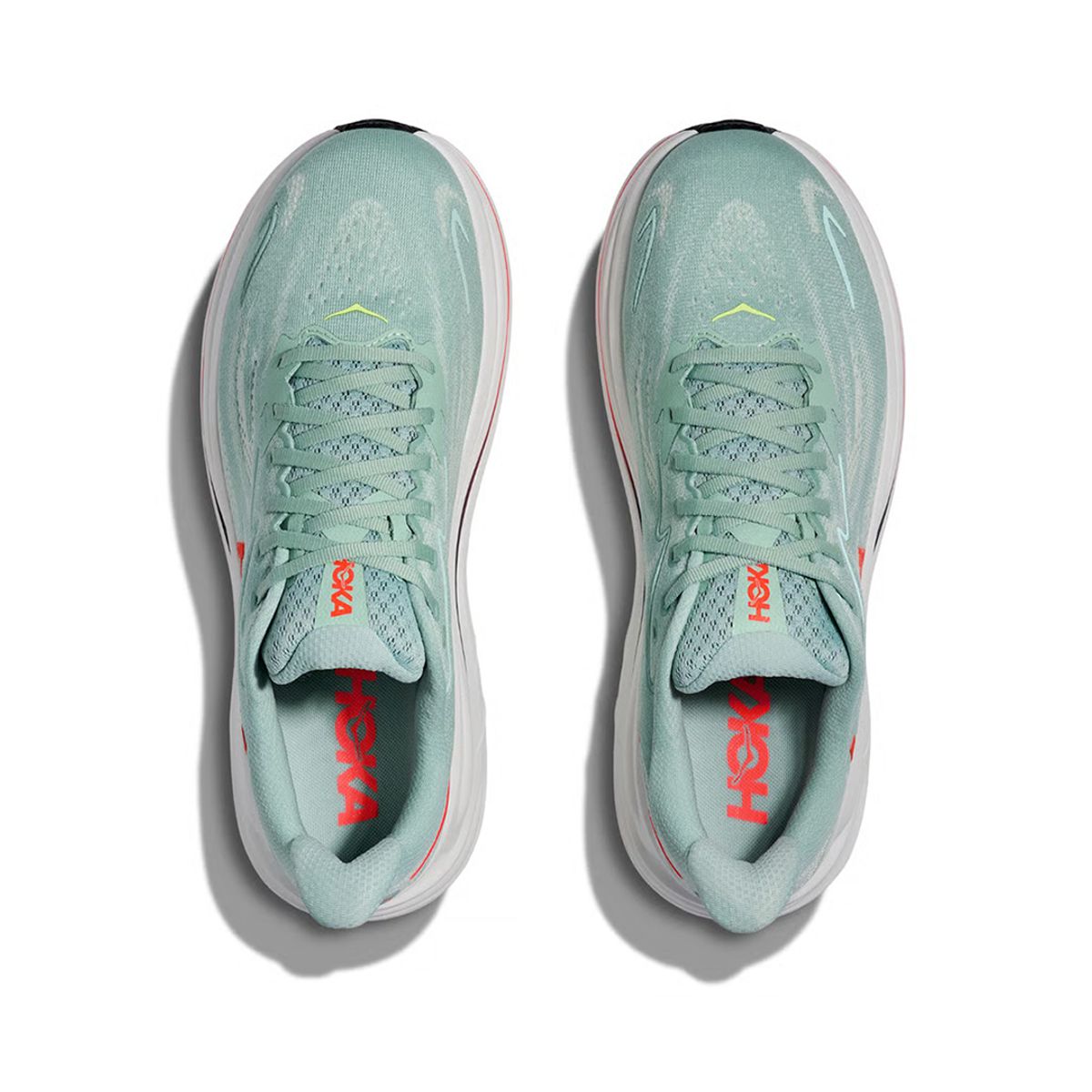 HOKA - Zapatilla Hoka Clifton 10 Hombre Sage / Neon Flame