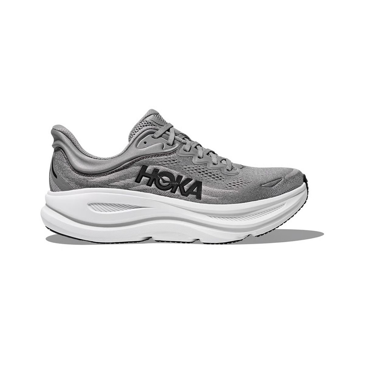 HOKA - Zapatilla Hoka Bondi 9 Hombre Galactic Grey / Stellar Grey