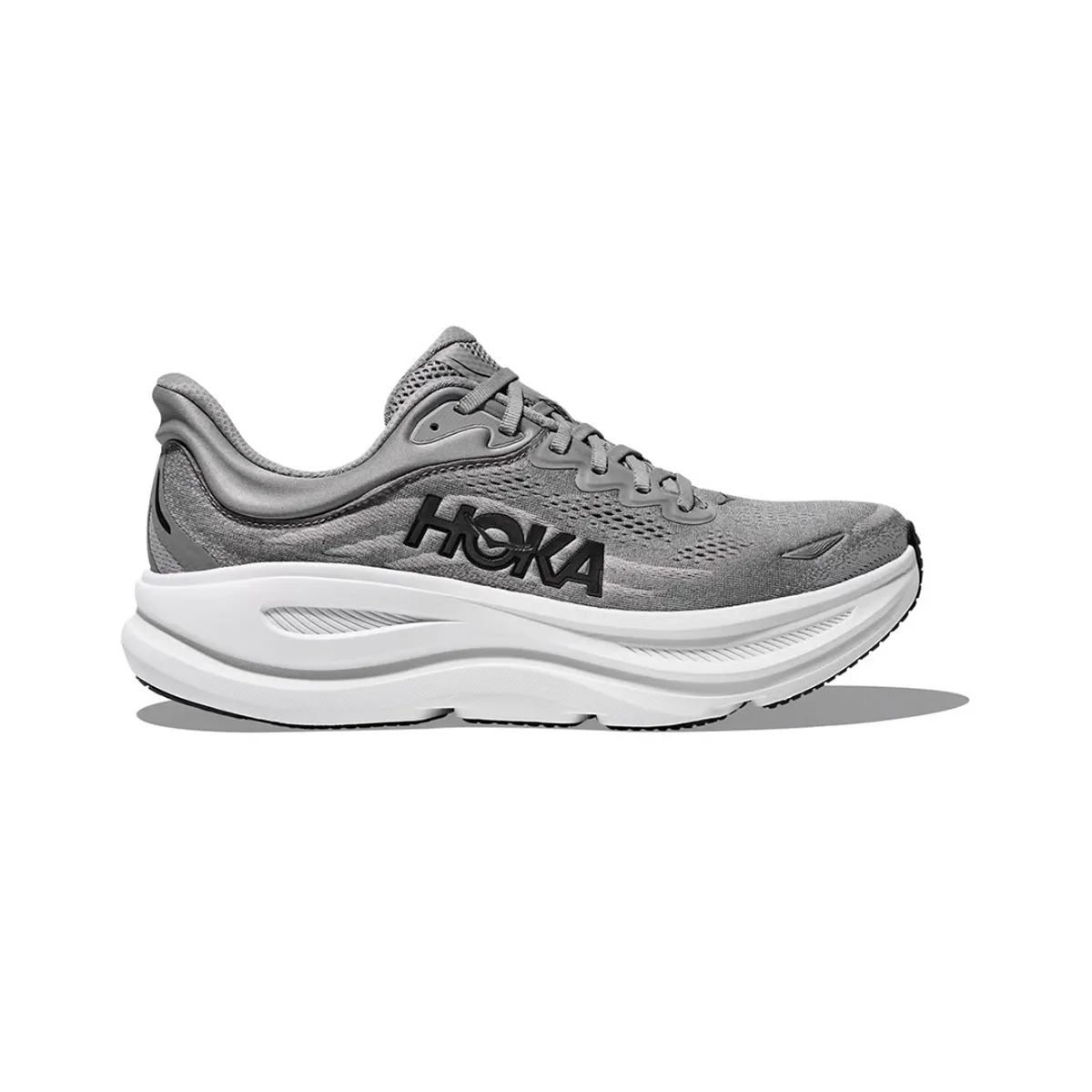 HOKA - Zapatilla Hoka Bondi 9 Hombre Galactic Grey / Stellar Grey