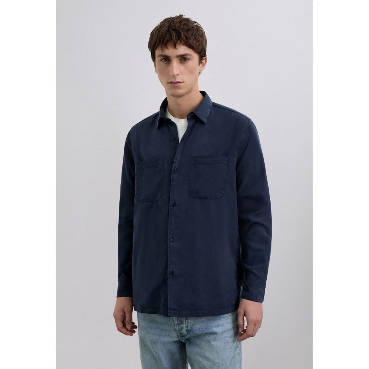 SCALPERS - Camisa Slim Fit Algodón
