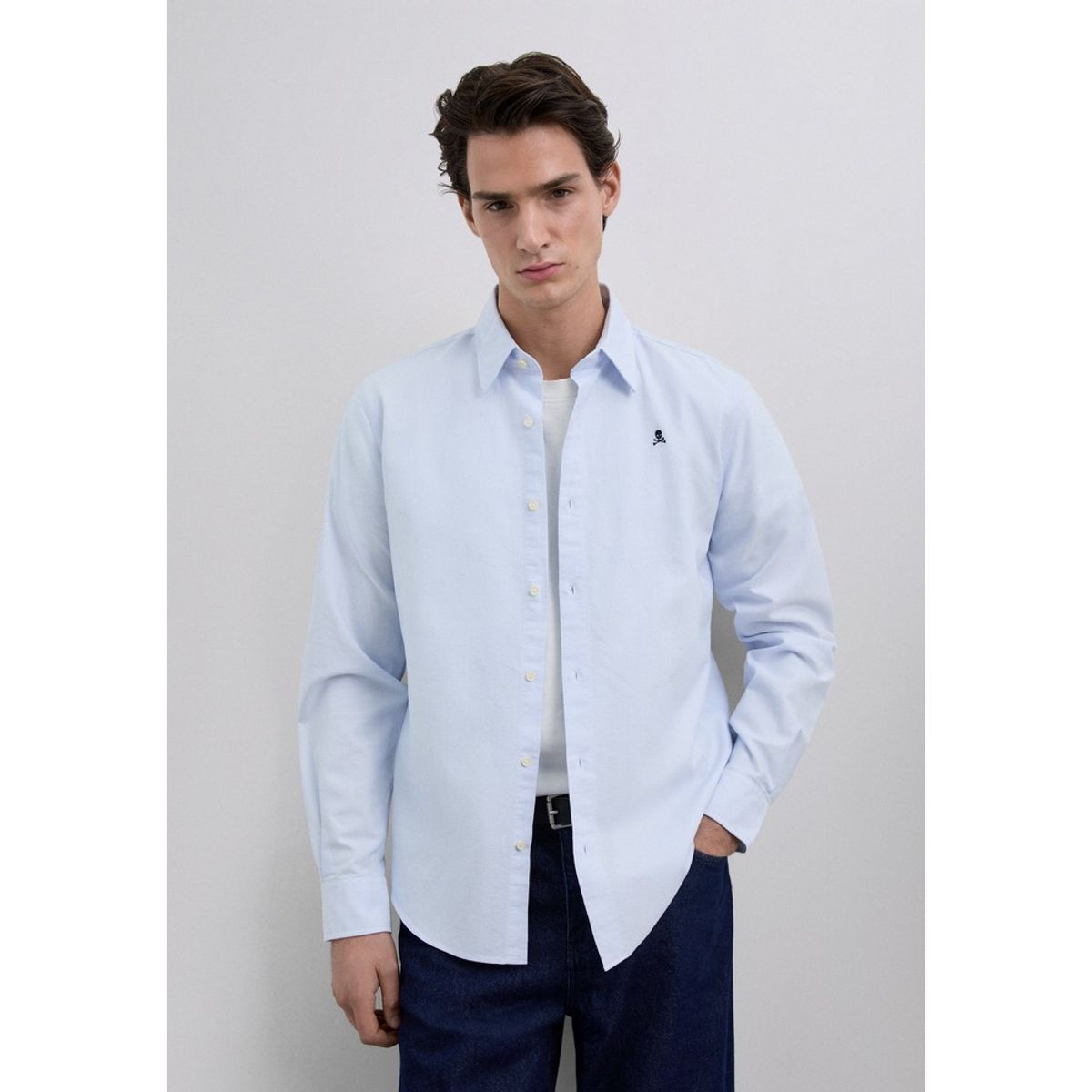 SCALPERS - Camisa Rayas Regular Fit