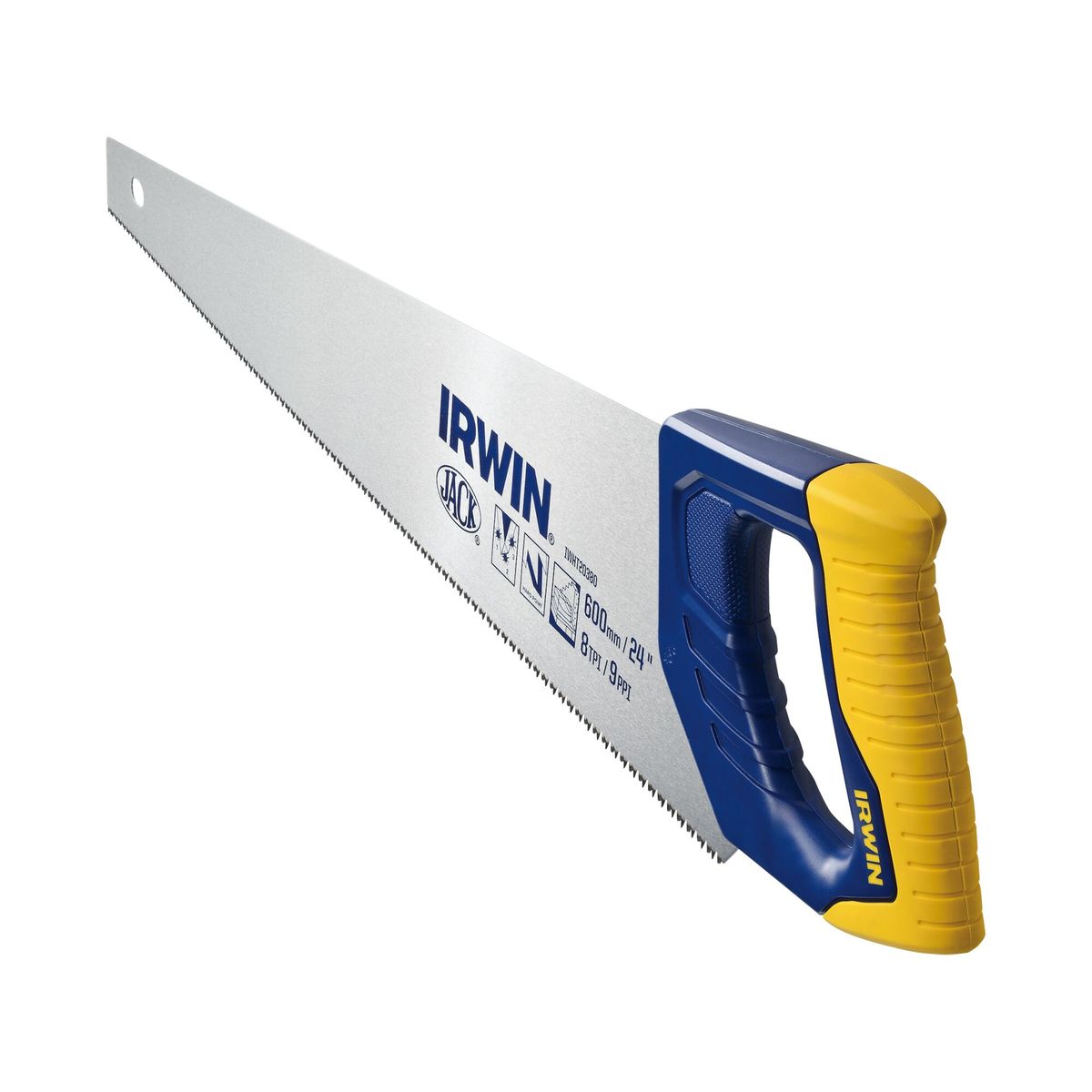 IRWIN - Serrucho 24 Mango Bi Mat. Profesional Irwin IWHT20380-la Azul Amarillo