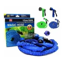 GENERICO - Manguera expandible 15mt con regadera