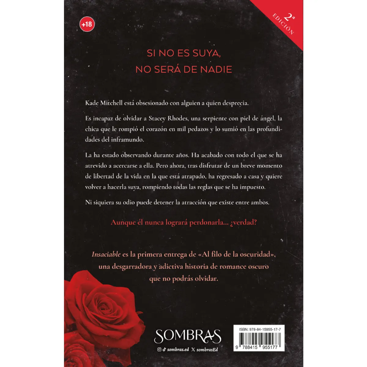 EDICIONES URANO - Libro Insaciable