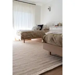 TRIBUS DEL MUNDO - Alfombra Riga Living Polipropileno Lavable Beige 200x300