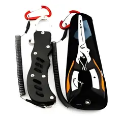 DEFENSOR FOREVER - Set Alicate Y Pinza De Pesca Negro Aluminio Inoxidable Negro