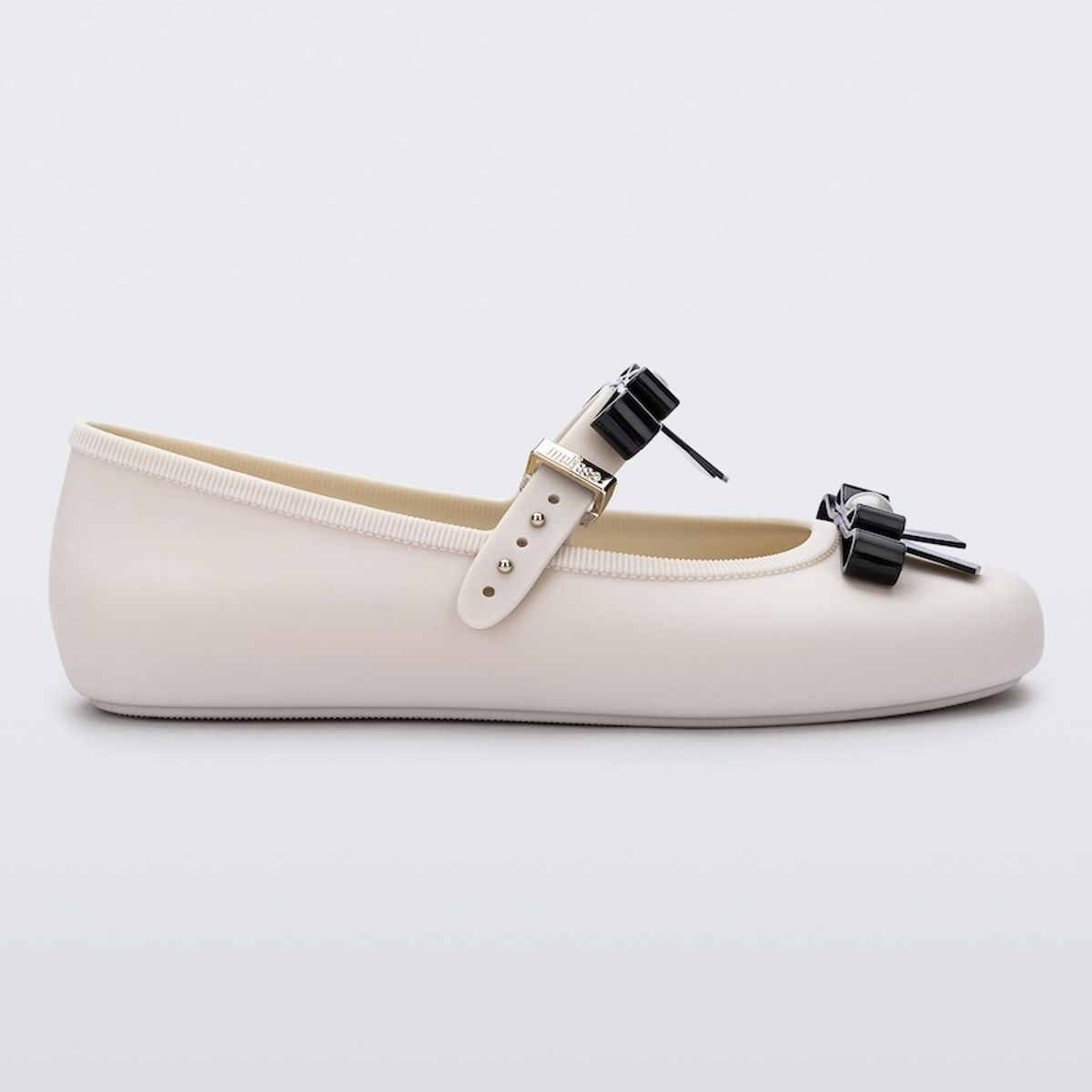 MELISSA - Melissa Soft Ballerina Bow BeigeNegro
