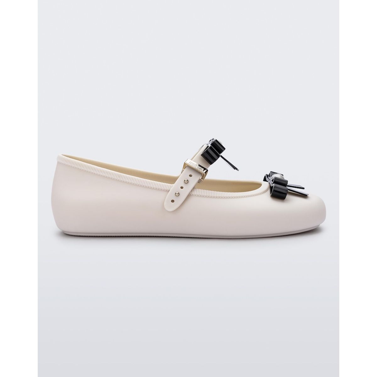 MELISSA - Melissa Soft Ballerina Bow BeigeNegro