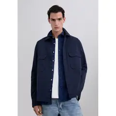 SCALPERS - SOBRECAMISA BÁSICA CUELLO CLÁSICO