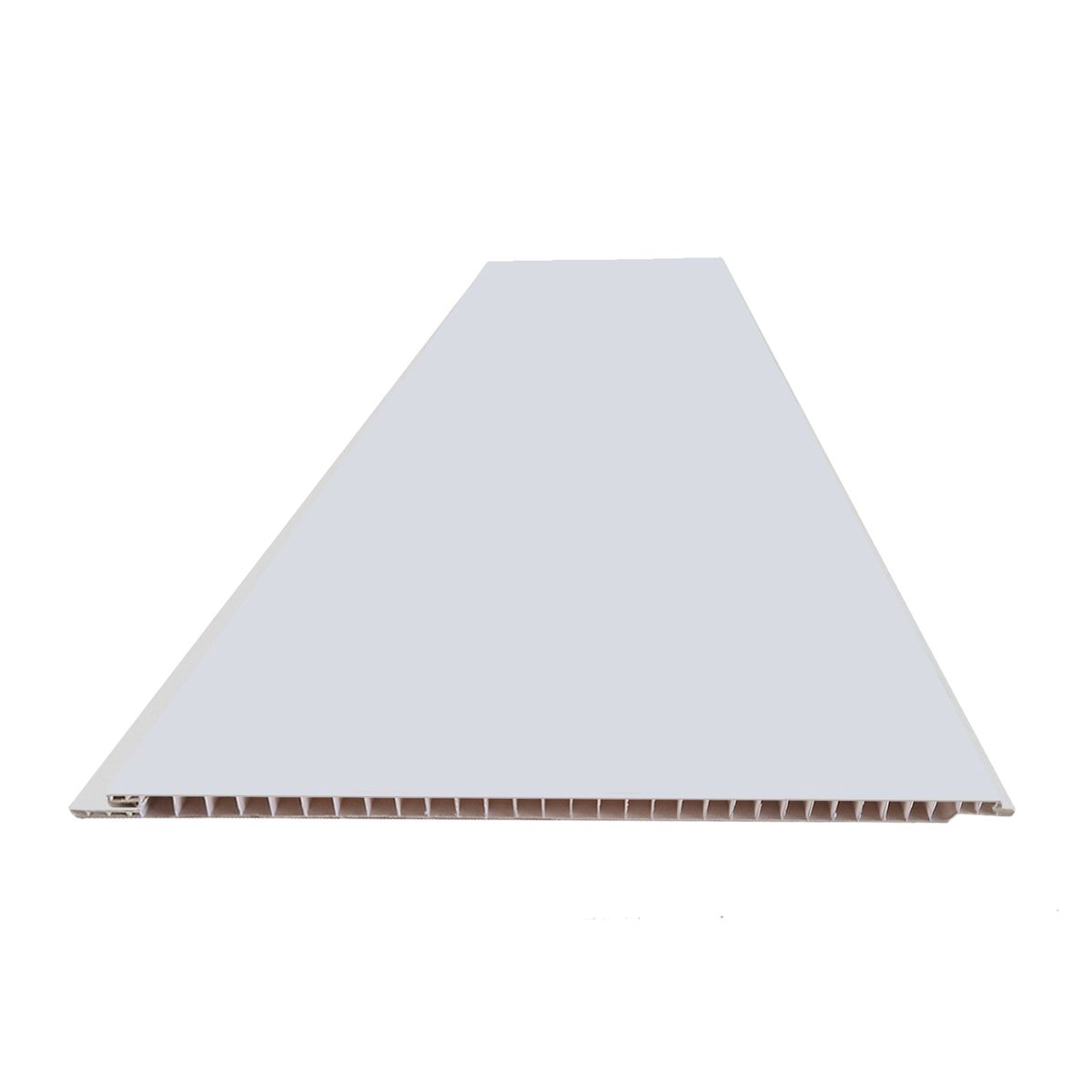 NOTWOOD - Revestimiento de cielo Pvc - Blanco -  300x25 cms / Rinde 9m²